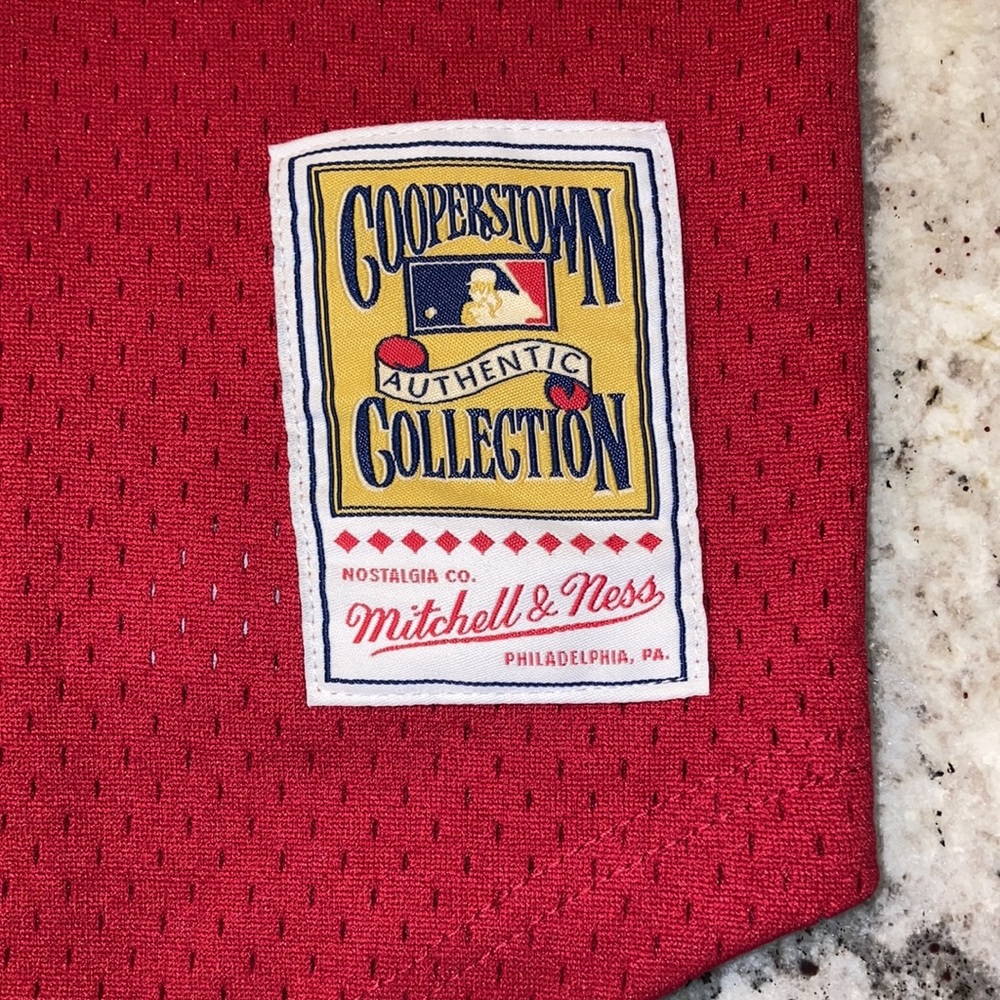 Mitchell & Ness St Louis Cardinals Ozzie Smith Cooperstown Jersey Size Medium - Picture 4 of 5